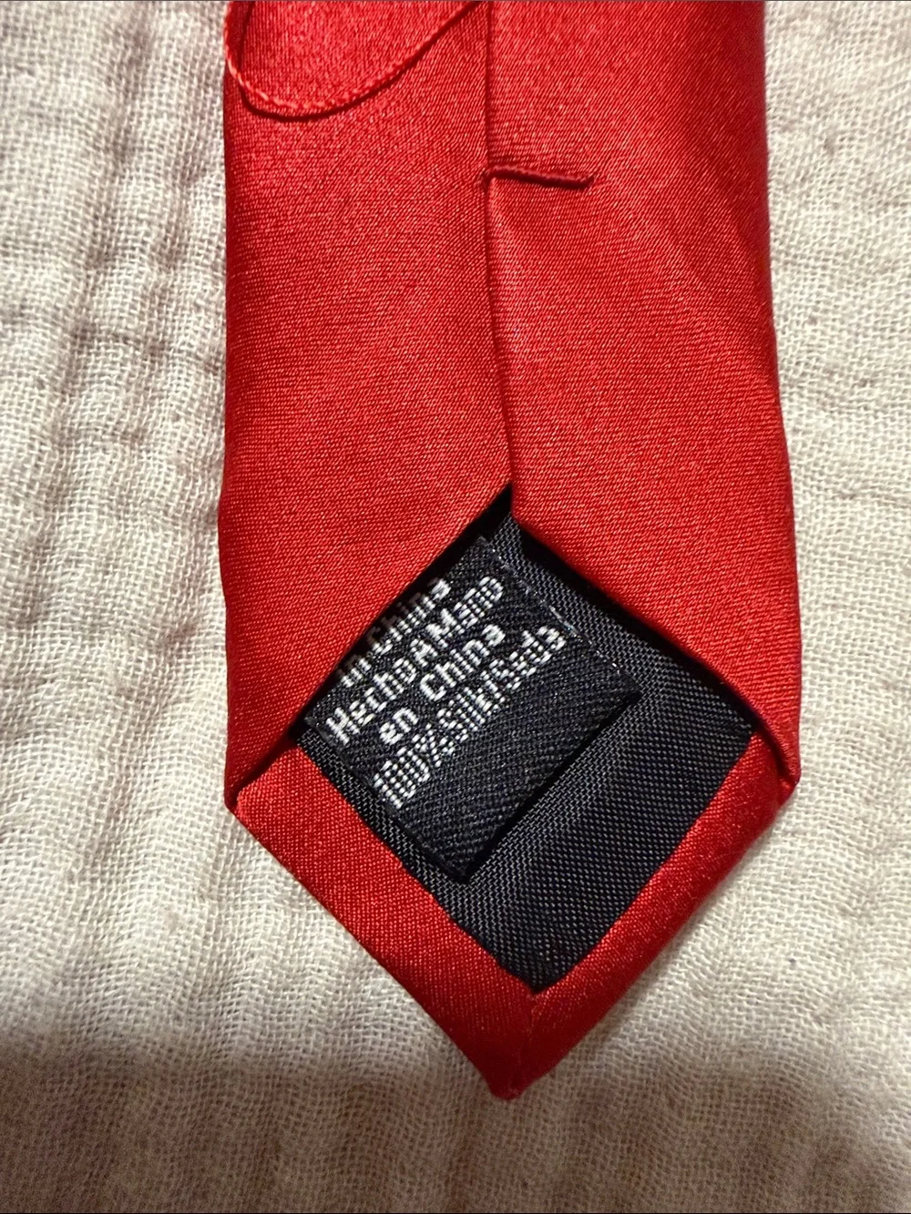 Van Heusen slim red